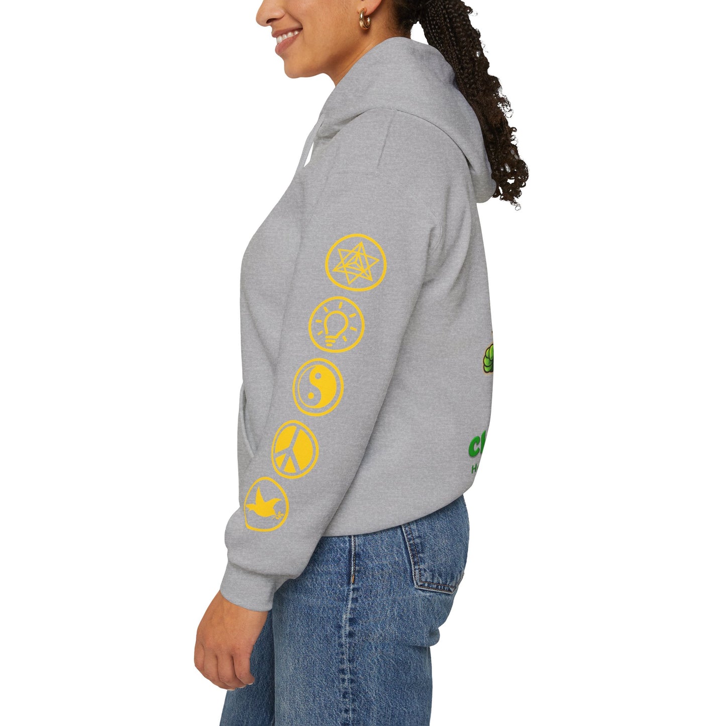 Hoodie Softstyle Unisex - SourDiesel Gold