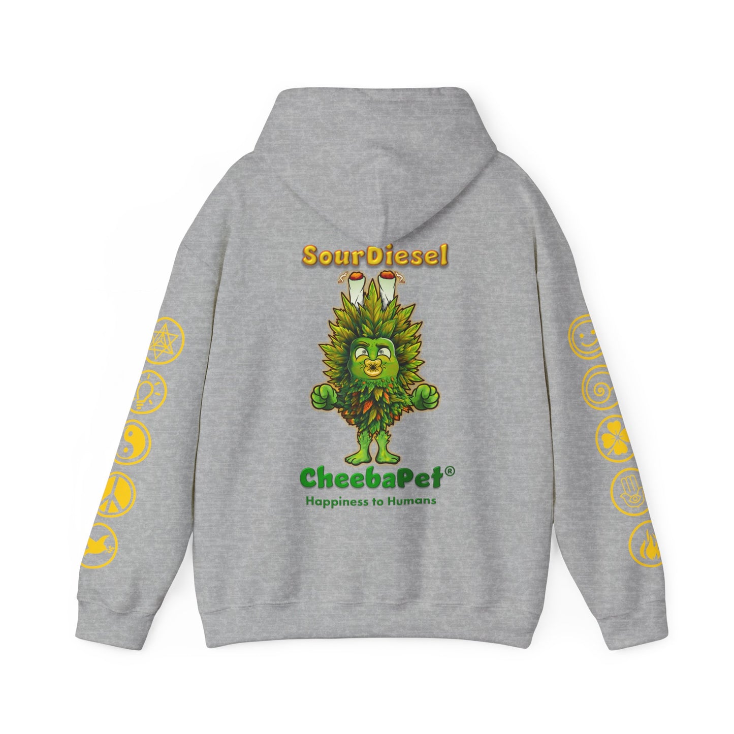 Hoodie Softstyle Unisex - SourDiesel Gold