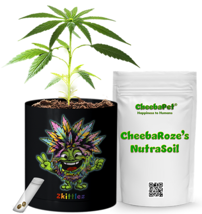 CheebaPet Planter Kit - Alpha Collection - Zkittlez